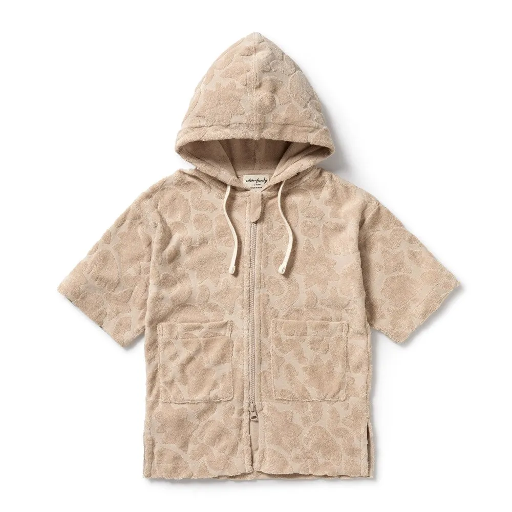 Pattern Play Organic Terry Hooded Towel