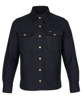 Pike Brothers 1943 CPO Shirt Moleskin Sulphur Black