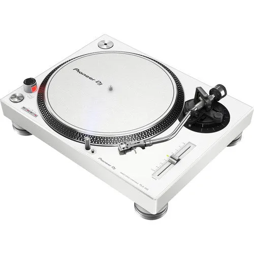 Pioneer DJ PLX-500-W High-Torque, Direct-Drive Turntable (White)