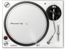 Pioneer DJ PLX-500-W High-Torque, Direct-Drive Turntable (White)