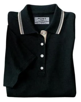 Port Authority Signature - Ladies Rapid Dry Sport Shirt with Contrast Trim.  L456