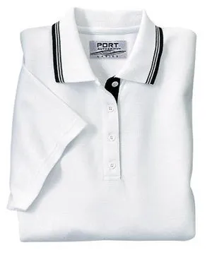 Port Authority Signature - Ladies Rapid Dry Sport Shirt with Contrast Trim.  L456