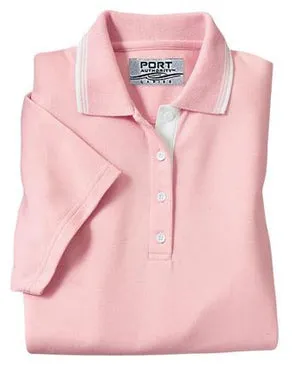 Port Authority Signature - Ladies Rapid Dry Sport Shirt with Contrast Trim.  L456