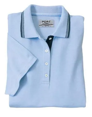 Port Authority Signature - Ladies Rapid Dry Sport Shirt with Contrast Trim.  L456