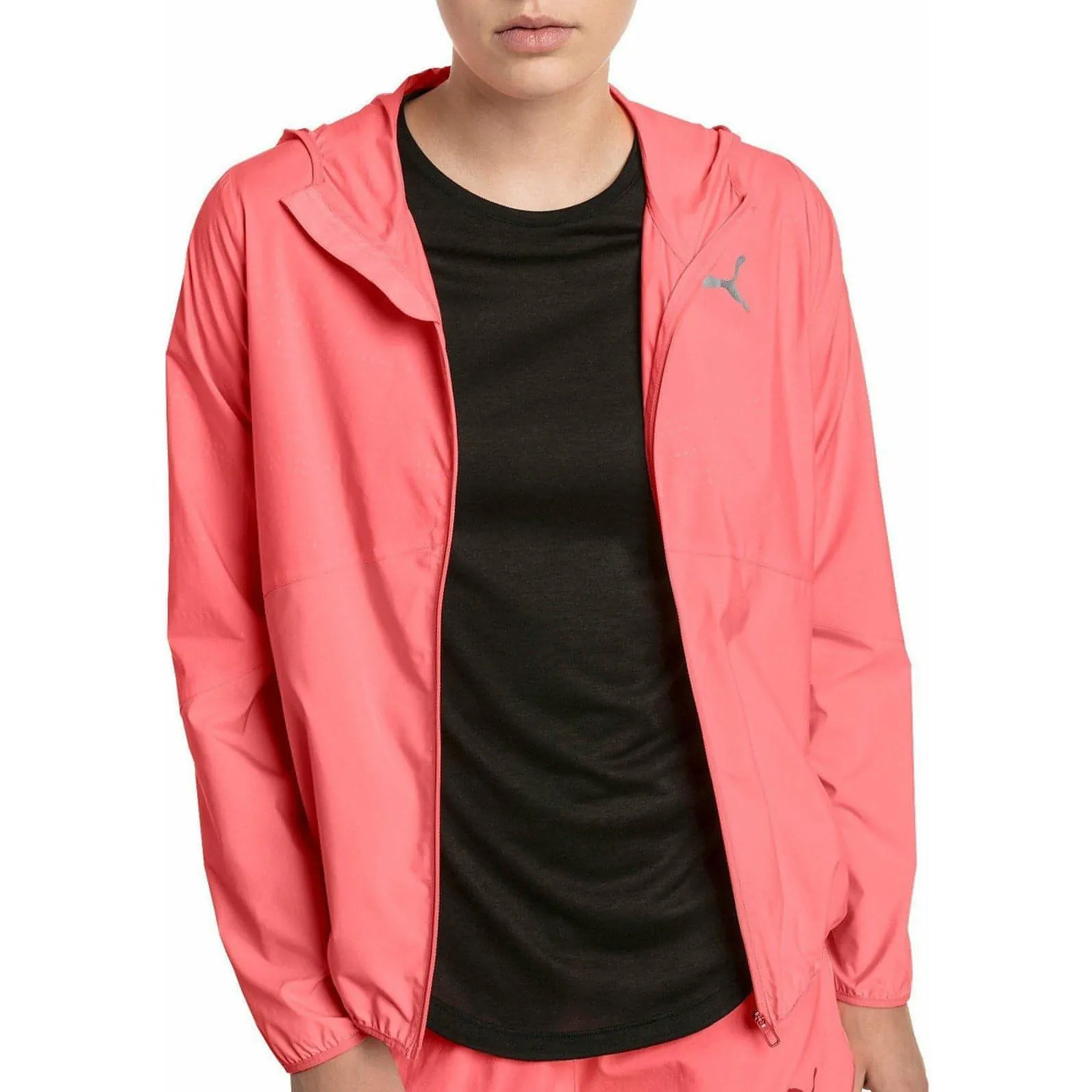 Puma Ignite Woven Womens Running Track Jacket - Pink