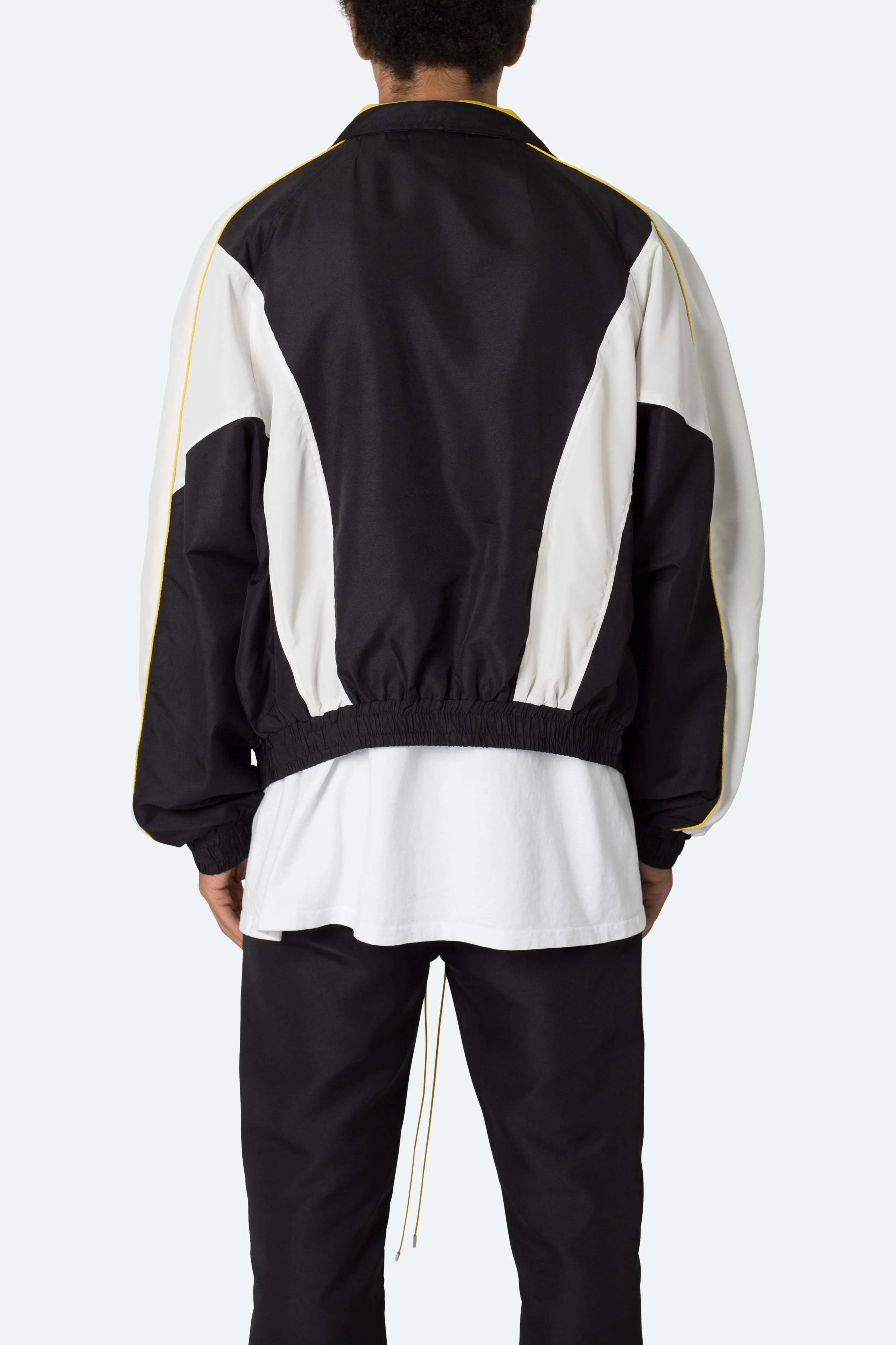 Race Track Jacket - Black/White