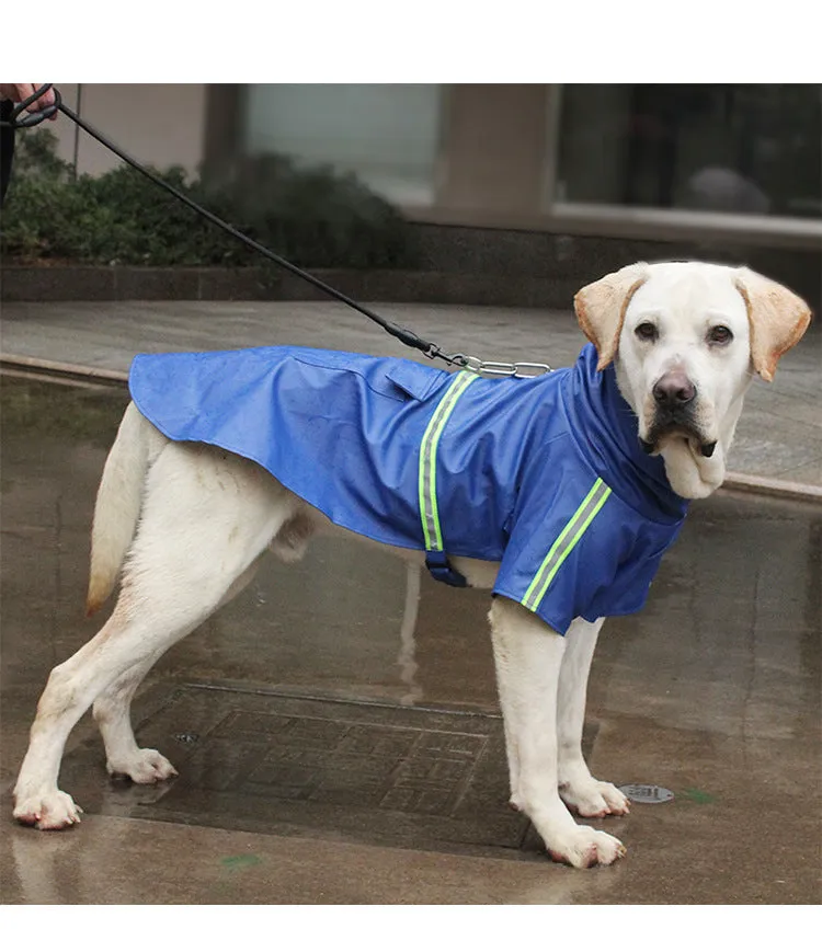 Raincoat, waterproof, snowproof, night reflective pet clothing