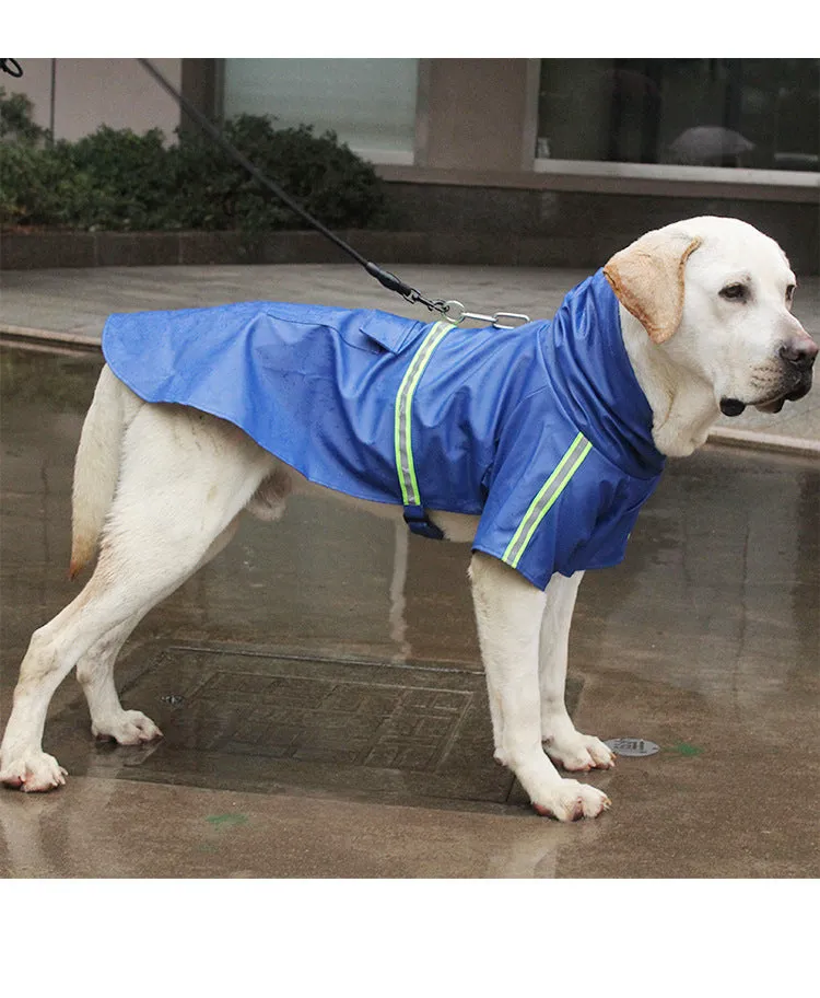 Raincoat, waterproof, snowproof, night reflective pet clothing