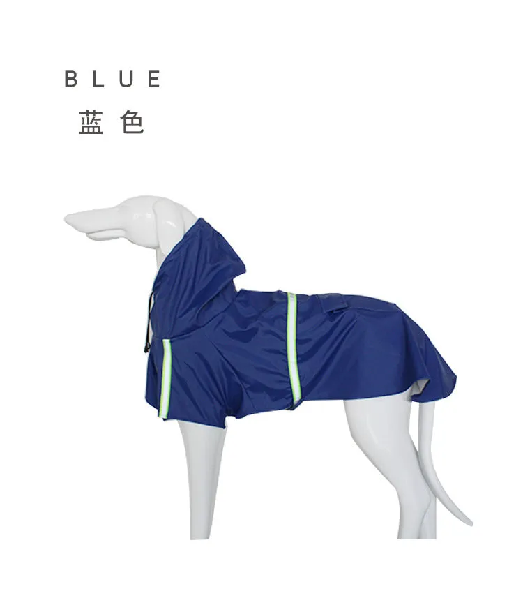 Raincoat, waterproof, snowproof, night reflective pet clothing