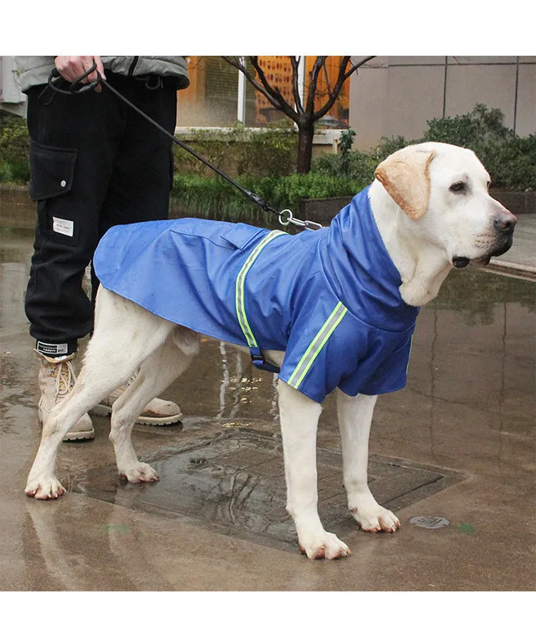 Raincoat, waterproof, snowproof, night reflective pet clothing