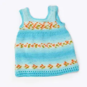 Red Heart Knit Cute Alert Baby Jumper