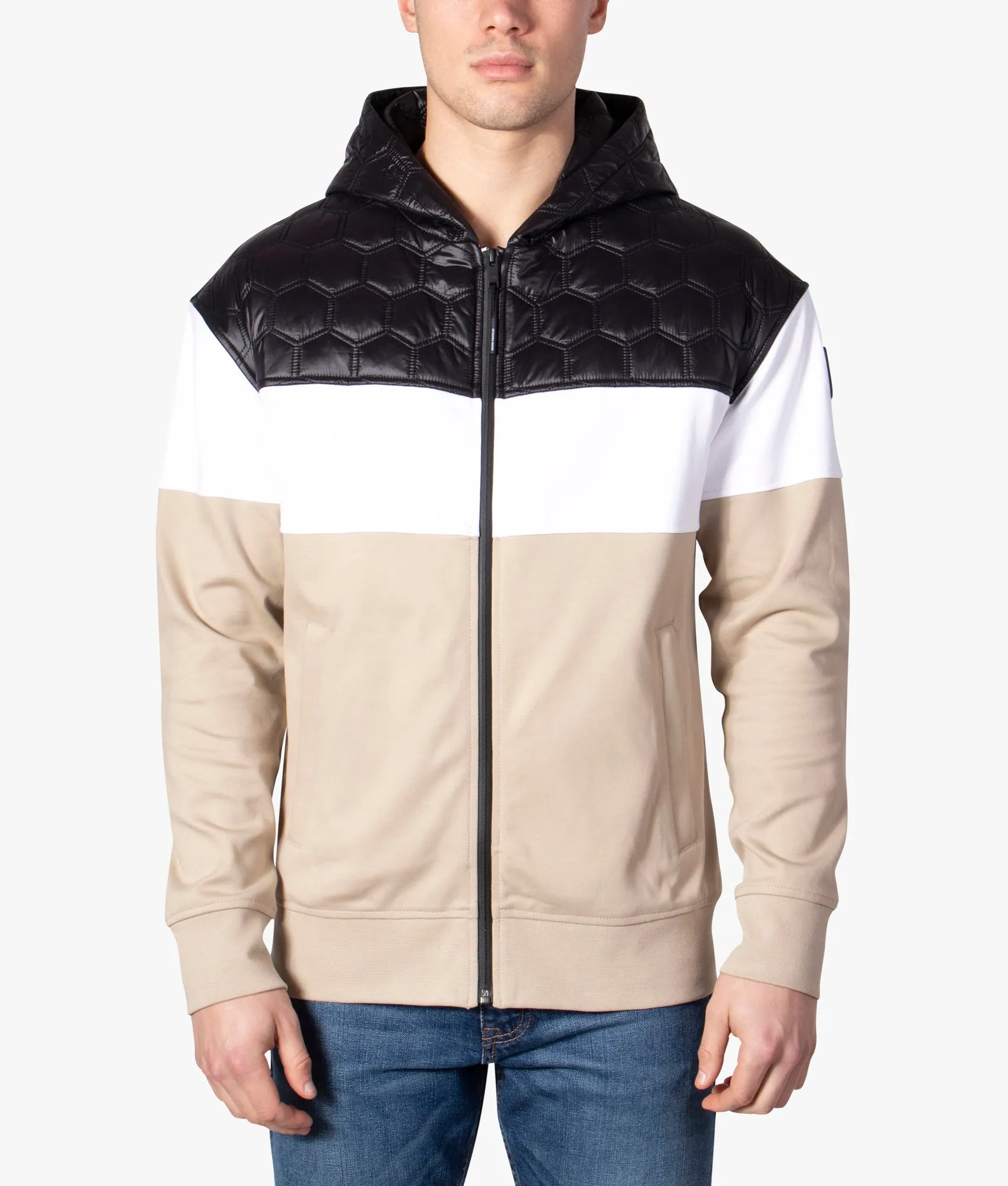 Relaxed Fit Zip Through Navarre Hoodie