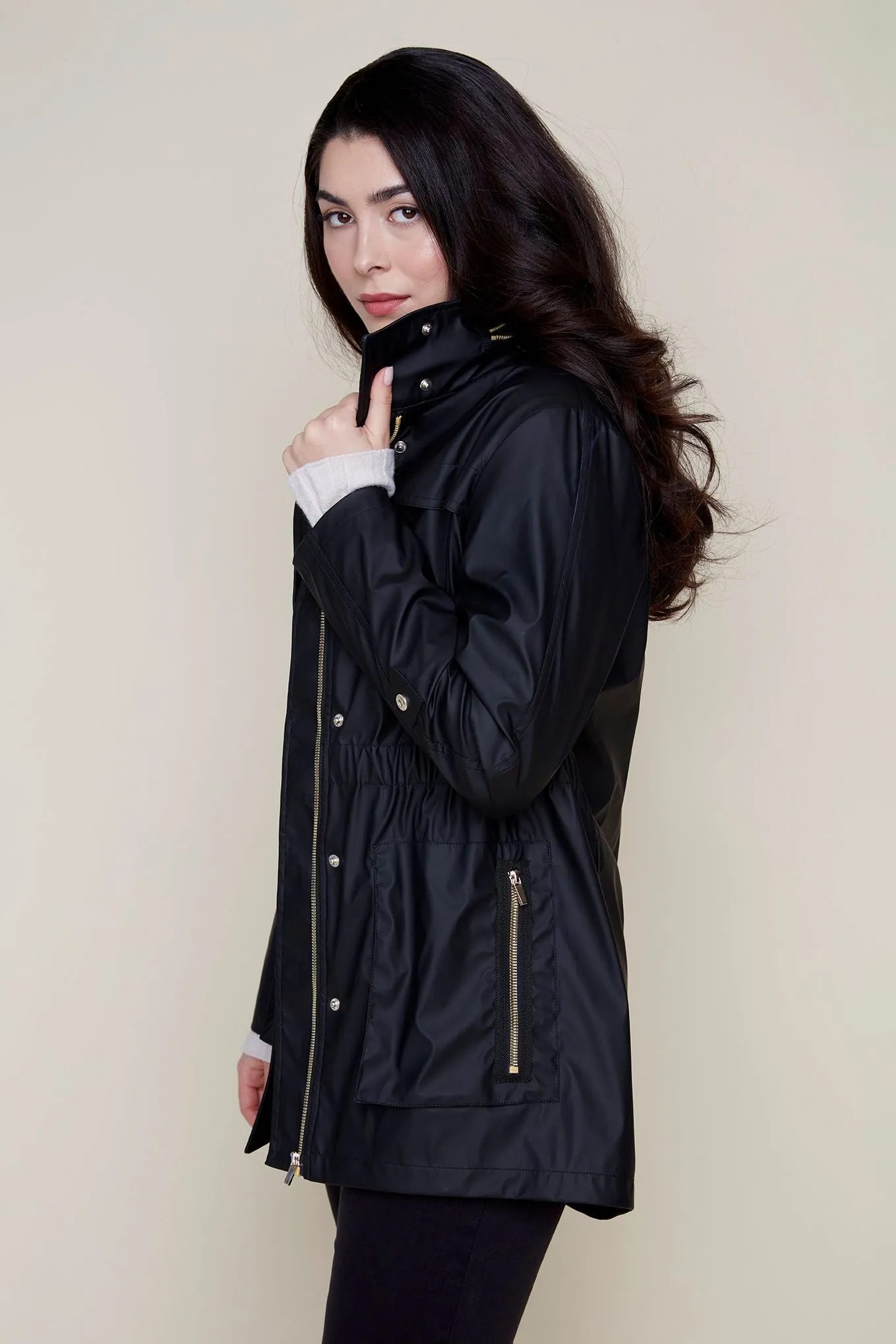 Renuar R3859L Knit Raincoat