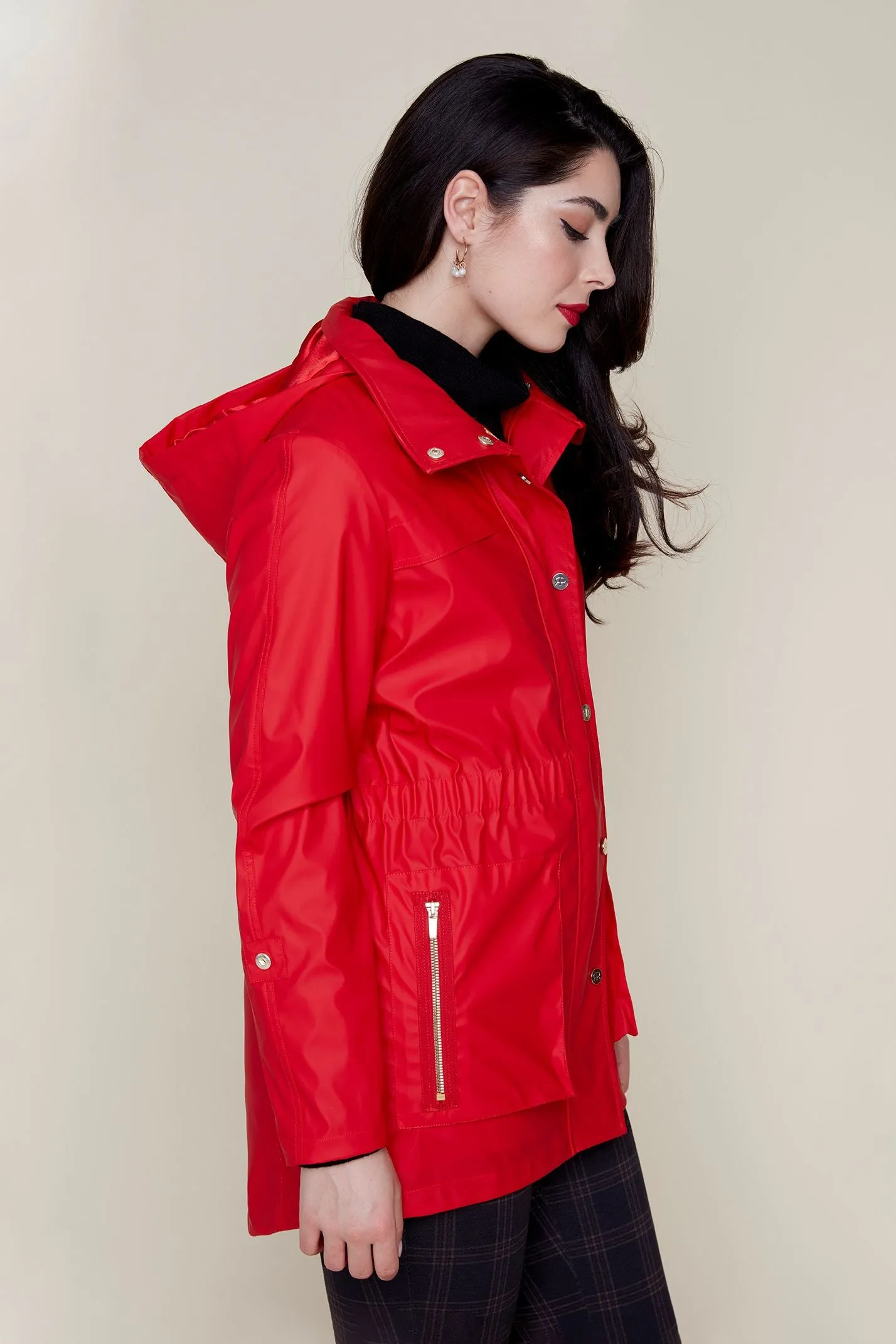 Renuar R3859L Knit Raincoat