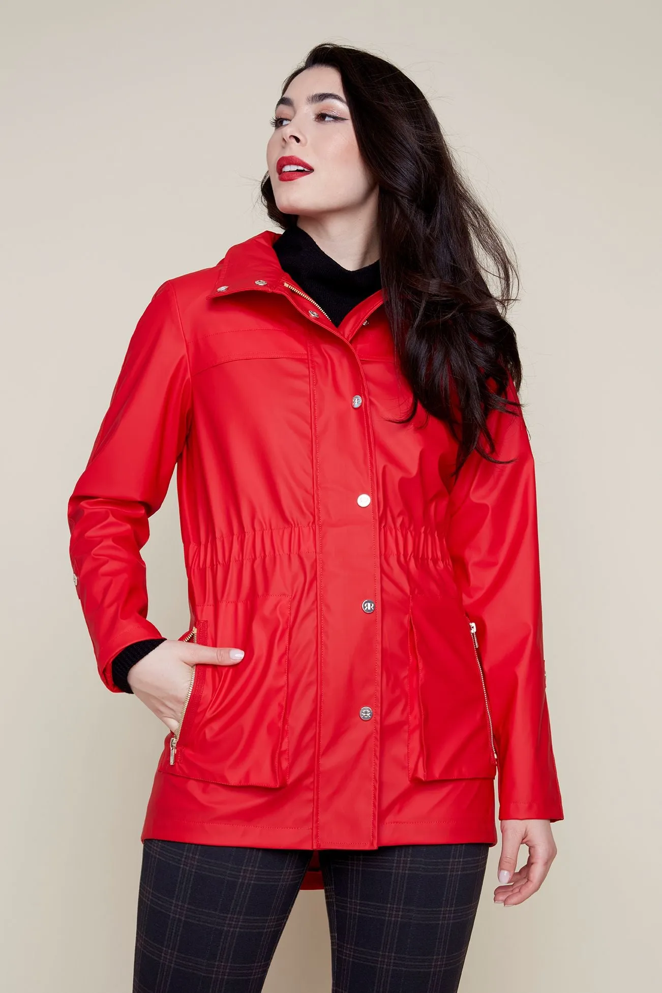 Renuar R3859L Knit Raincoat