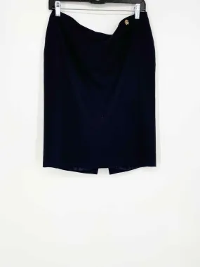 Roberto Cavalli Women's Navy pencil Italy Size 44/8 Skirt