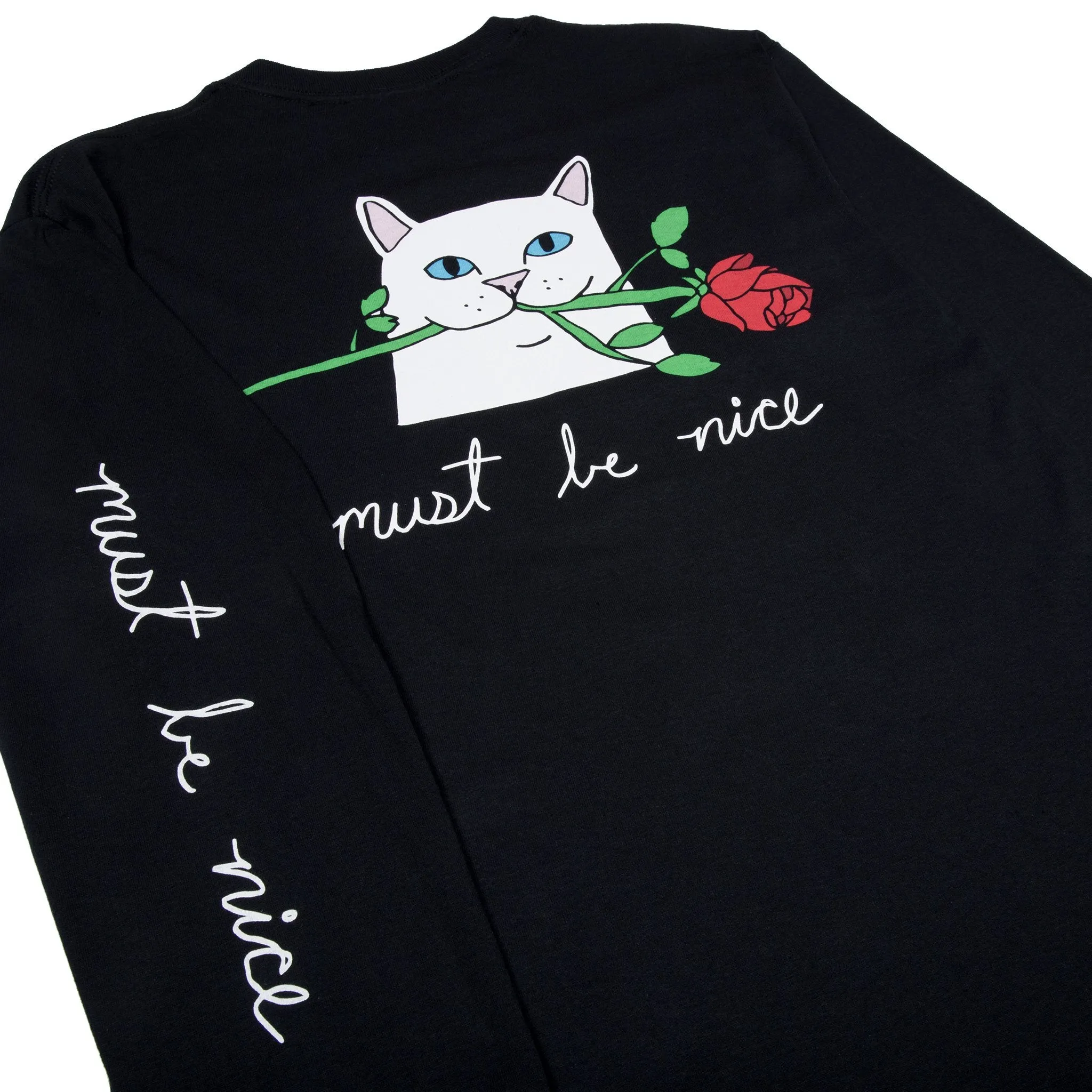 Romantic Nerm L/S Tee (Black)