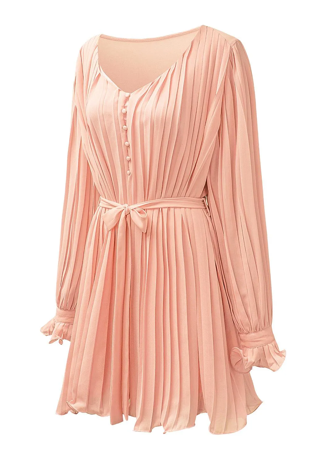 Ruffled Pleated Pastels Romper