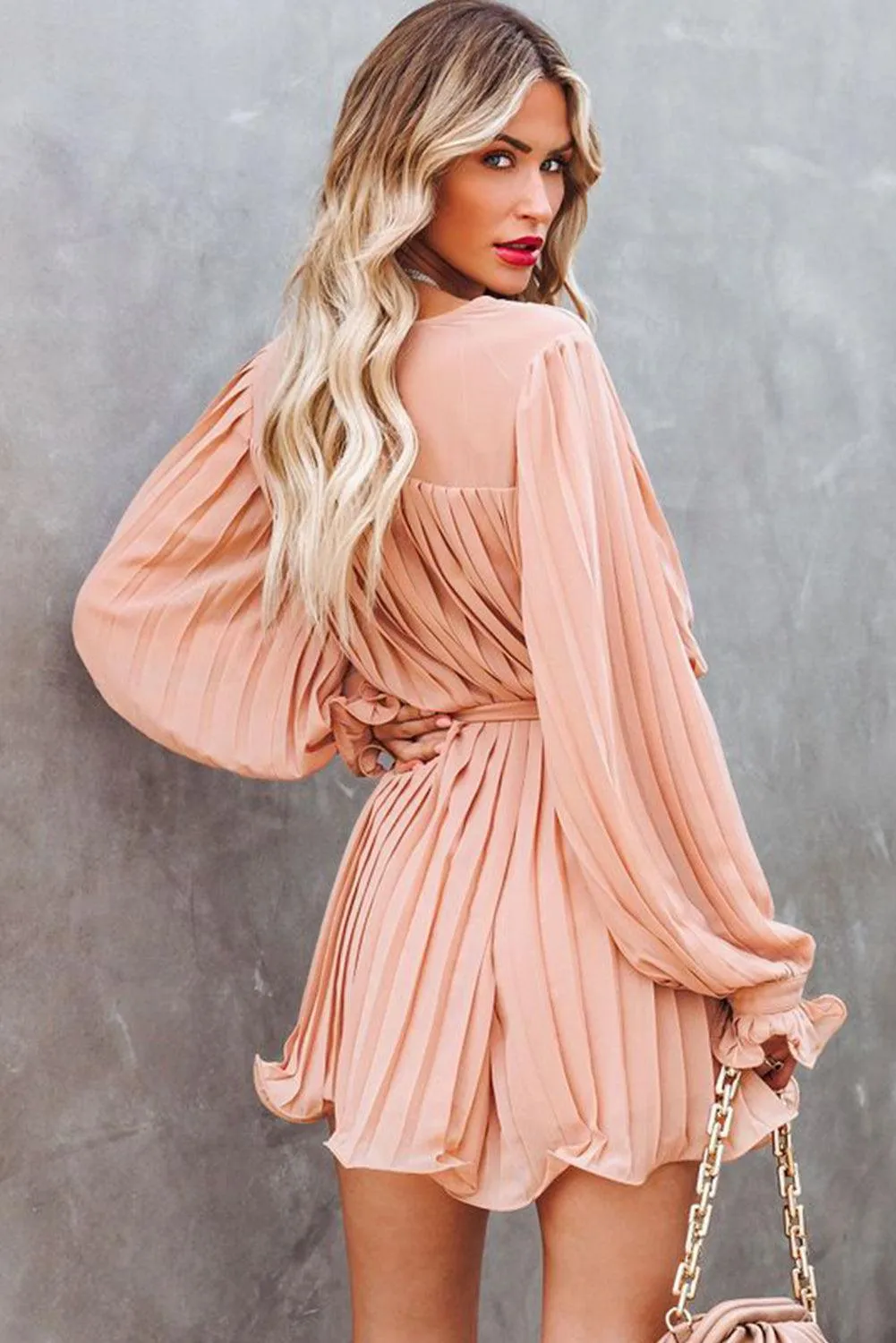 Ruffled Pleated Pastels Romper