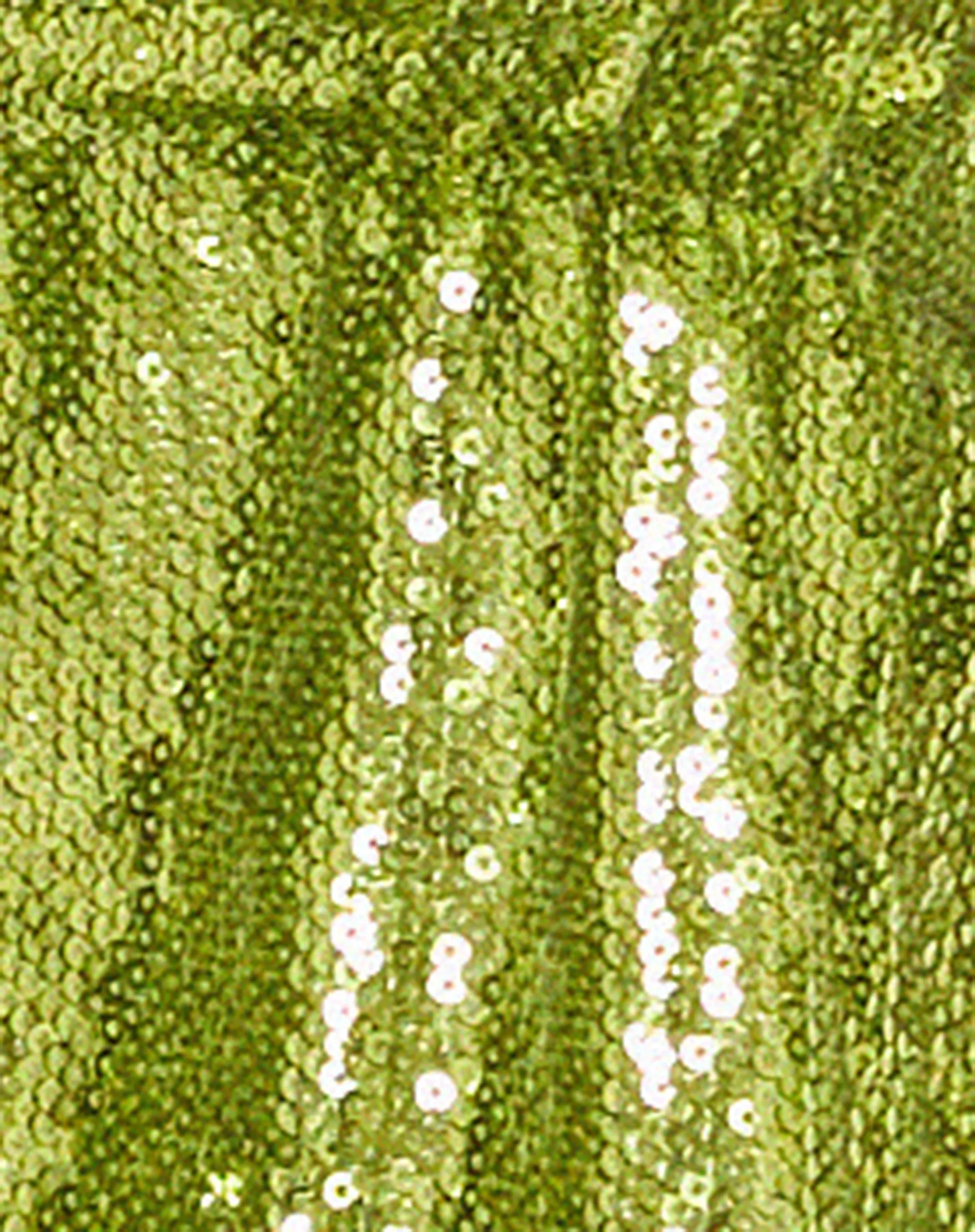 Runita Halter Top in Mini Sequin Lime Green