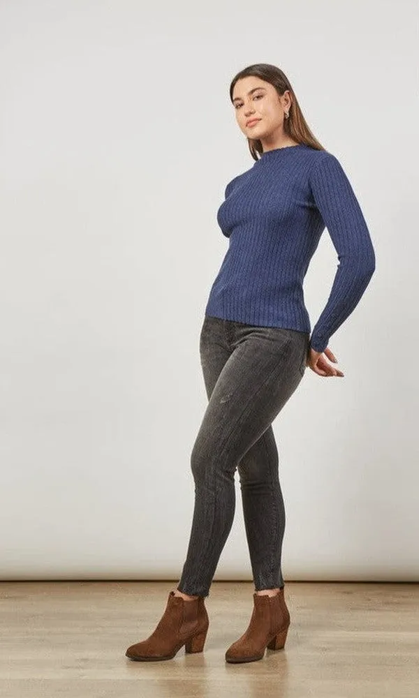 Skyline Knit Top Twilight