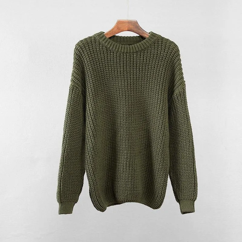 Soft and Warm Knitted Oversized Sweater