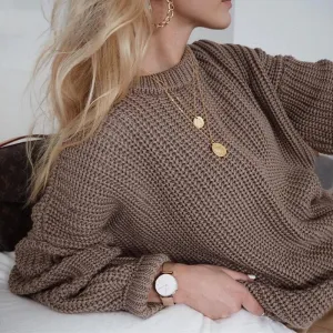 Soft and Warm Knitted Oversized Sweater