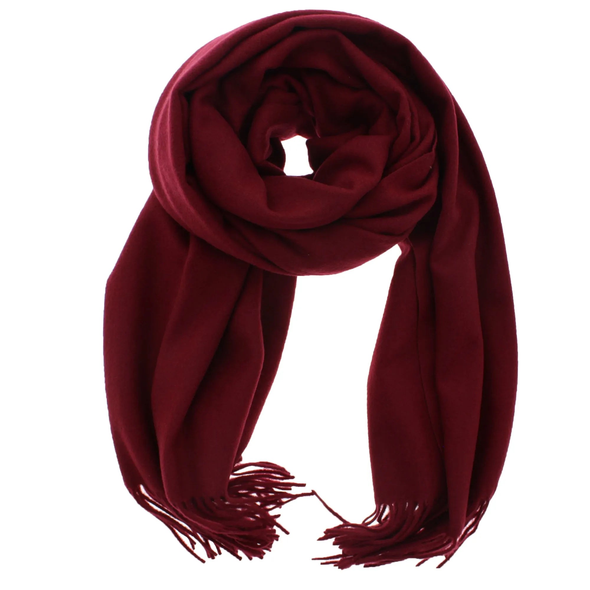 Soft Plain Wide Winter Scarf