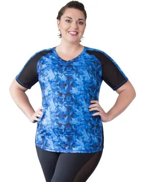 Spirit Short Sleeve Top - Blue