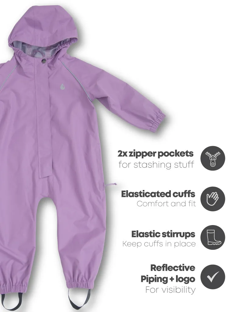 SplashMagic Rainsuit - Dusty Lavender