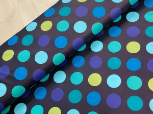 Spotty PU Raincoat Fabric