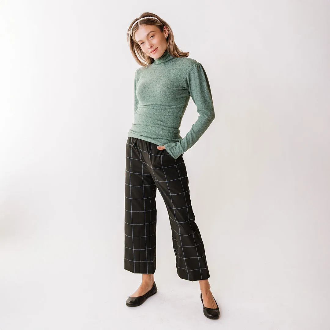 Tatum Turtleneck, Dusk Green