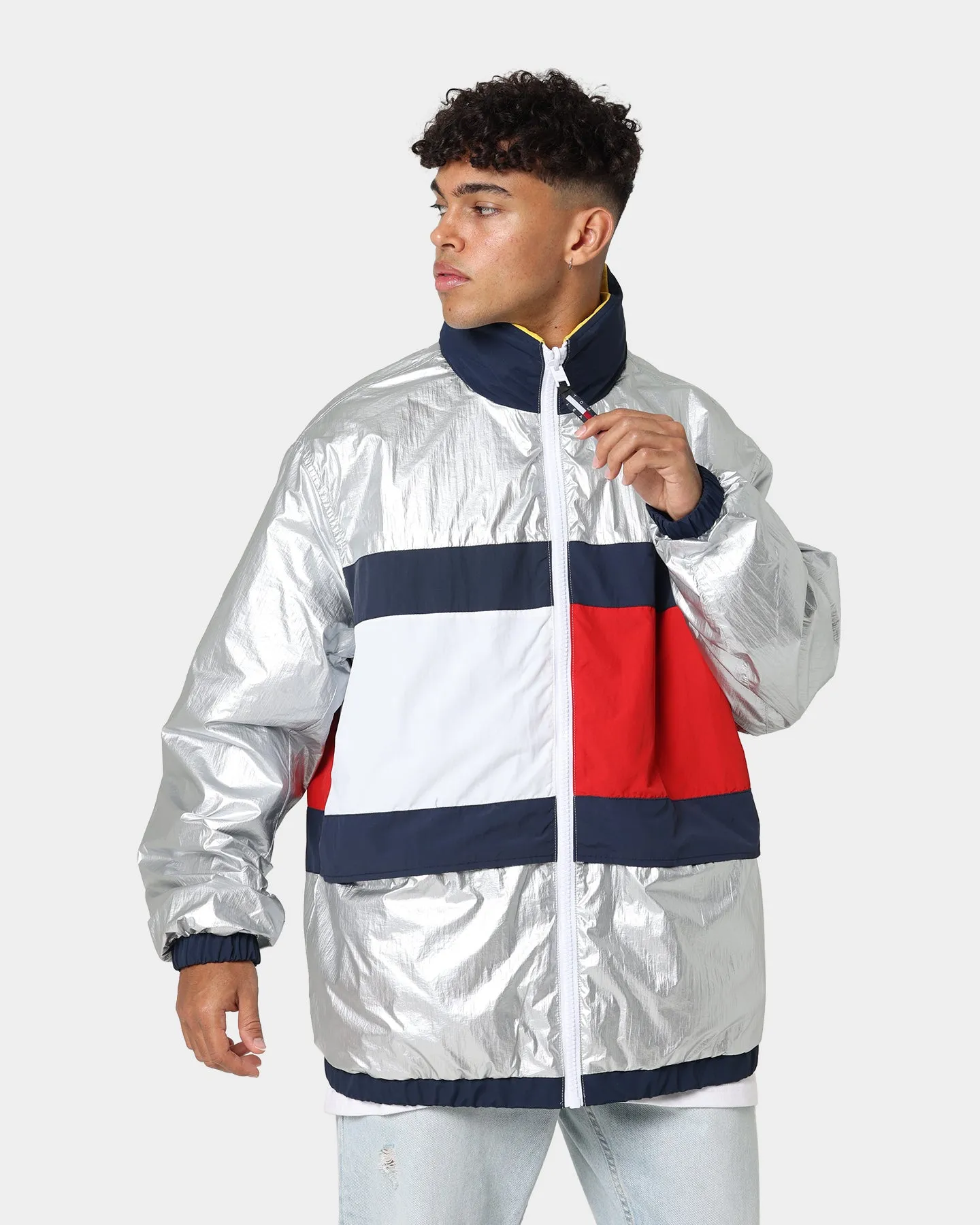 Tommy Jeans Reversible Archive Chicago Windbreaker Twilight Navy/Multi