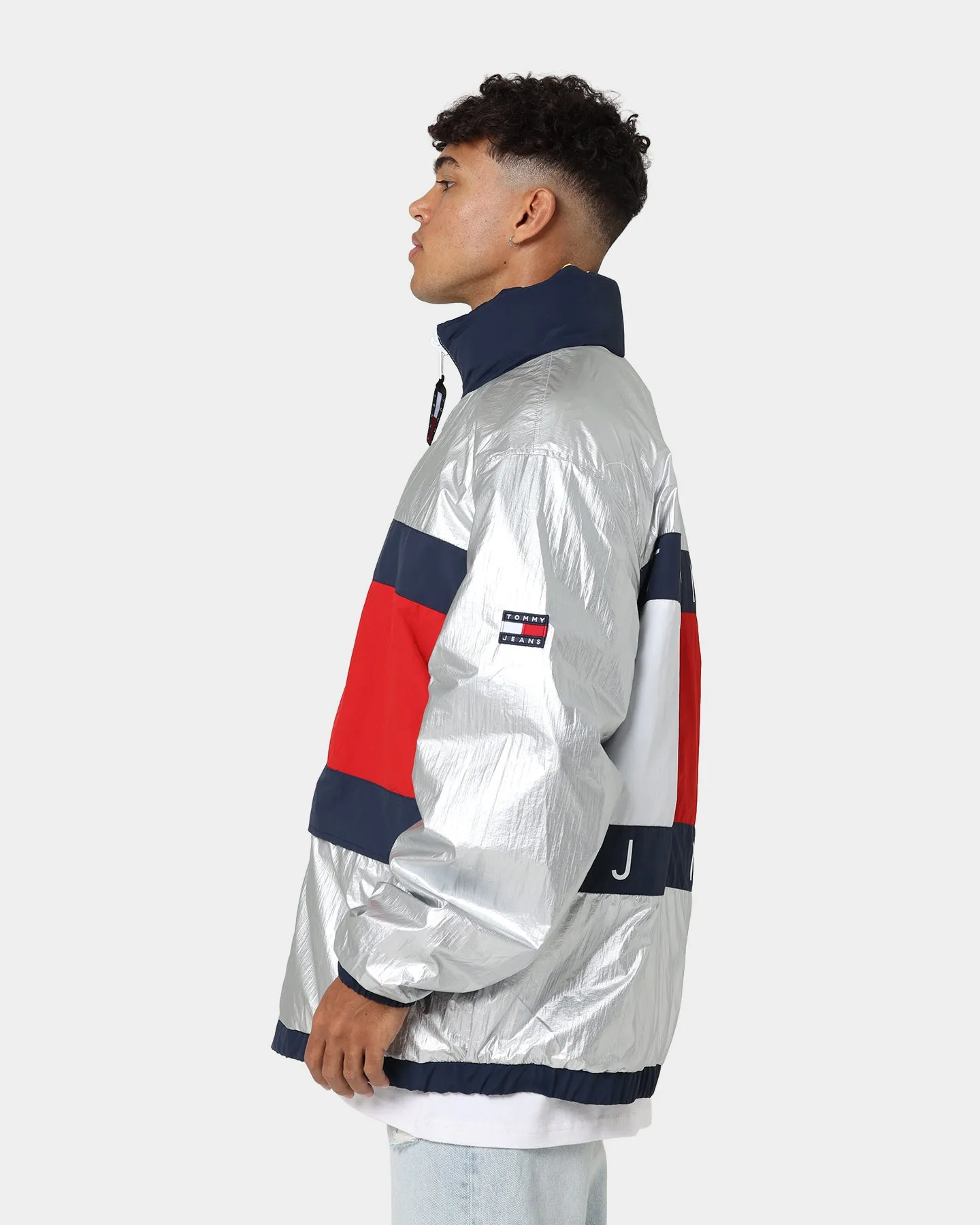 Tommy Jeans Reversible Archive Chicago Windbreaker Twilight Navy/Multi