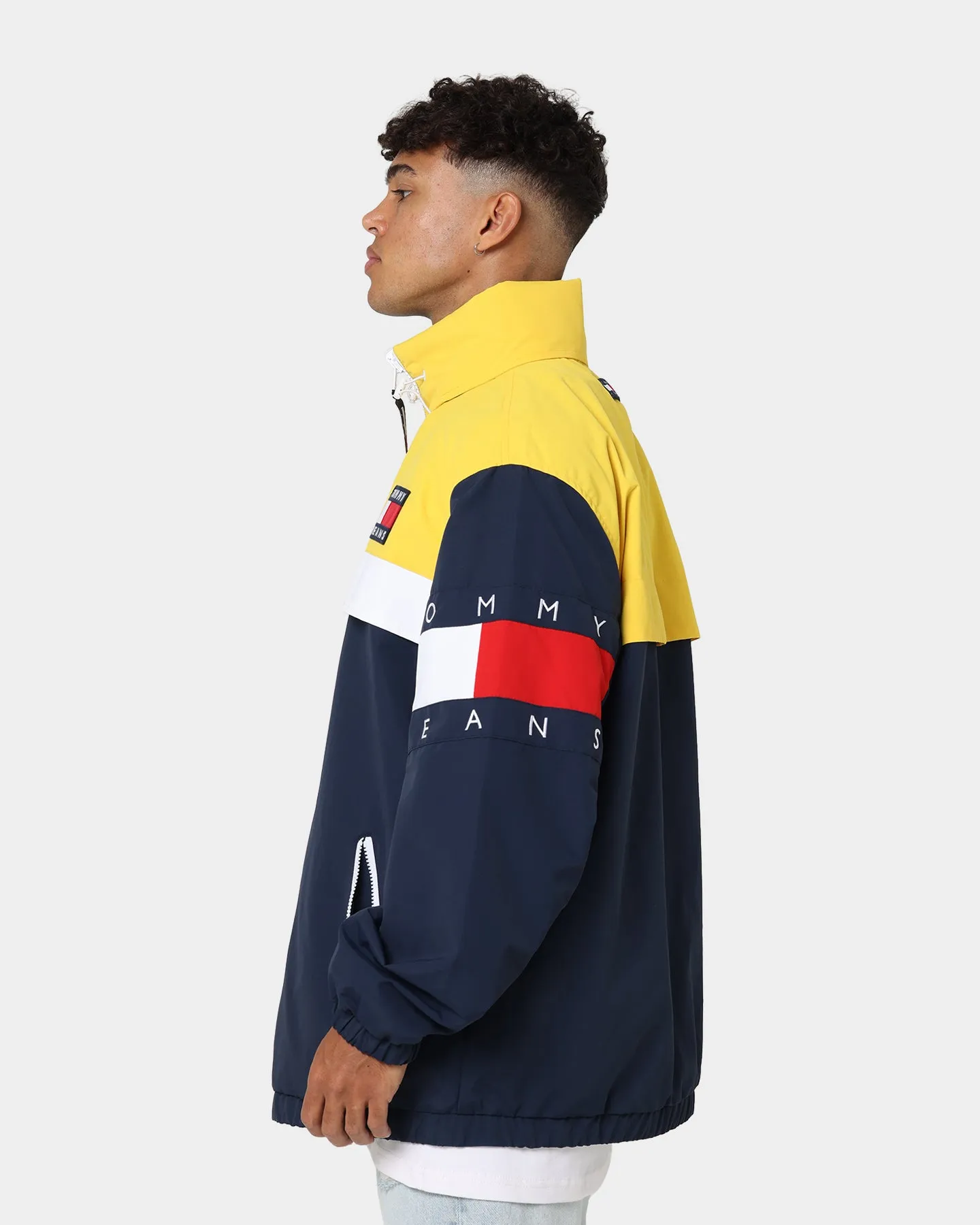 Tommy Jeans Reversible Archive Chicago Windbreaker Twilight Navy/Multi