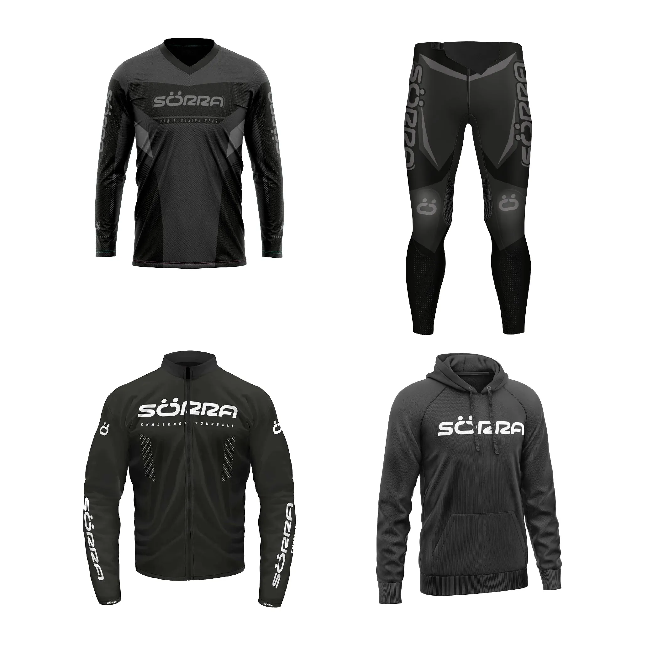 TRIAL CLOTHING SET 4 RACING   HOODIE