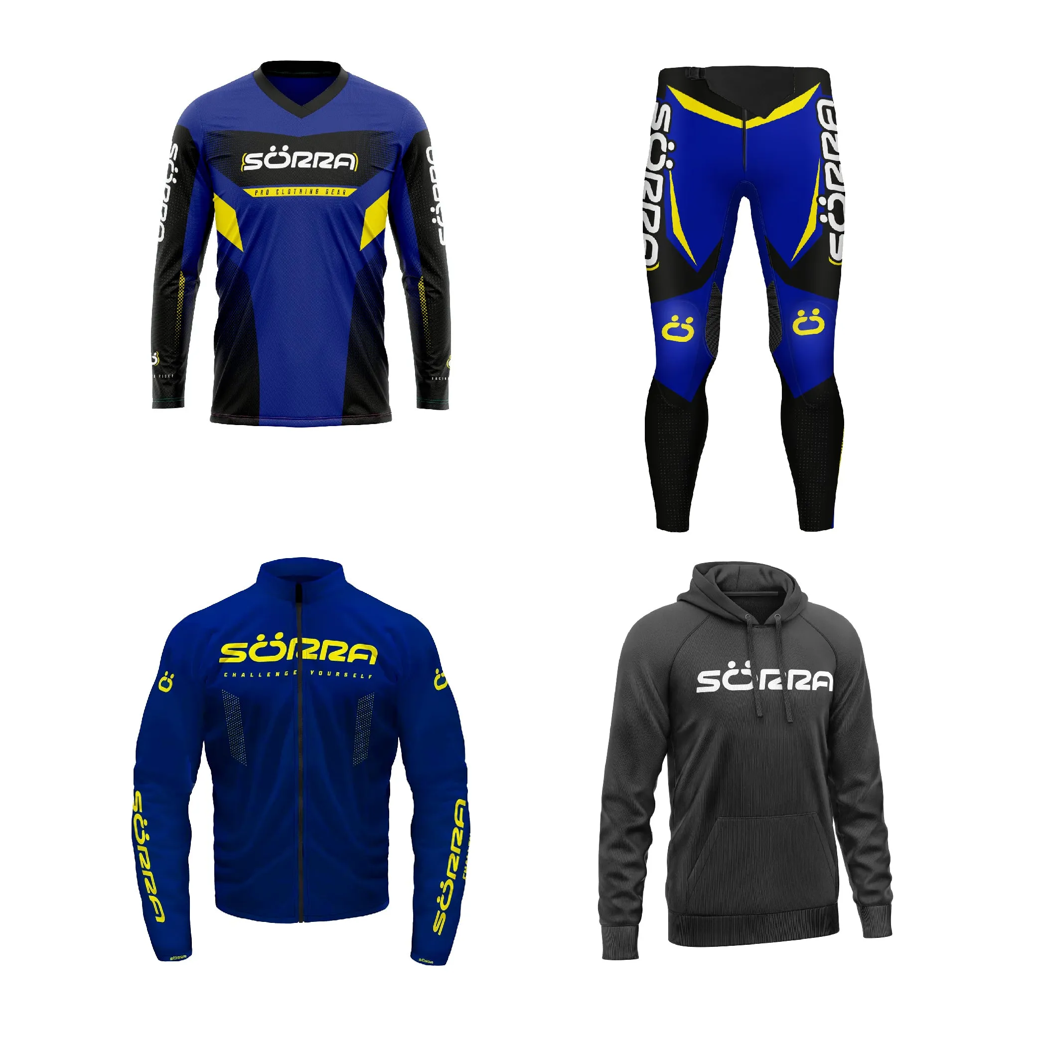 TRIAL CLOTHING SET 4 RACING   HOODIE