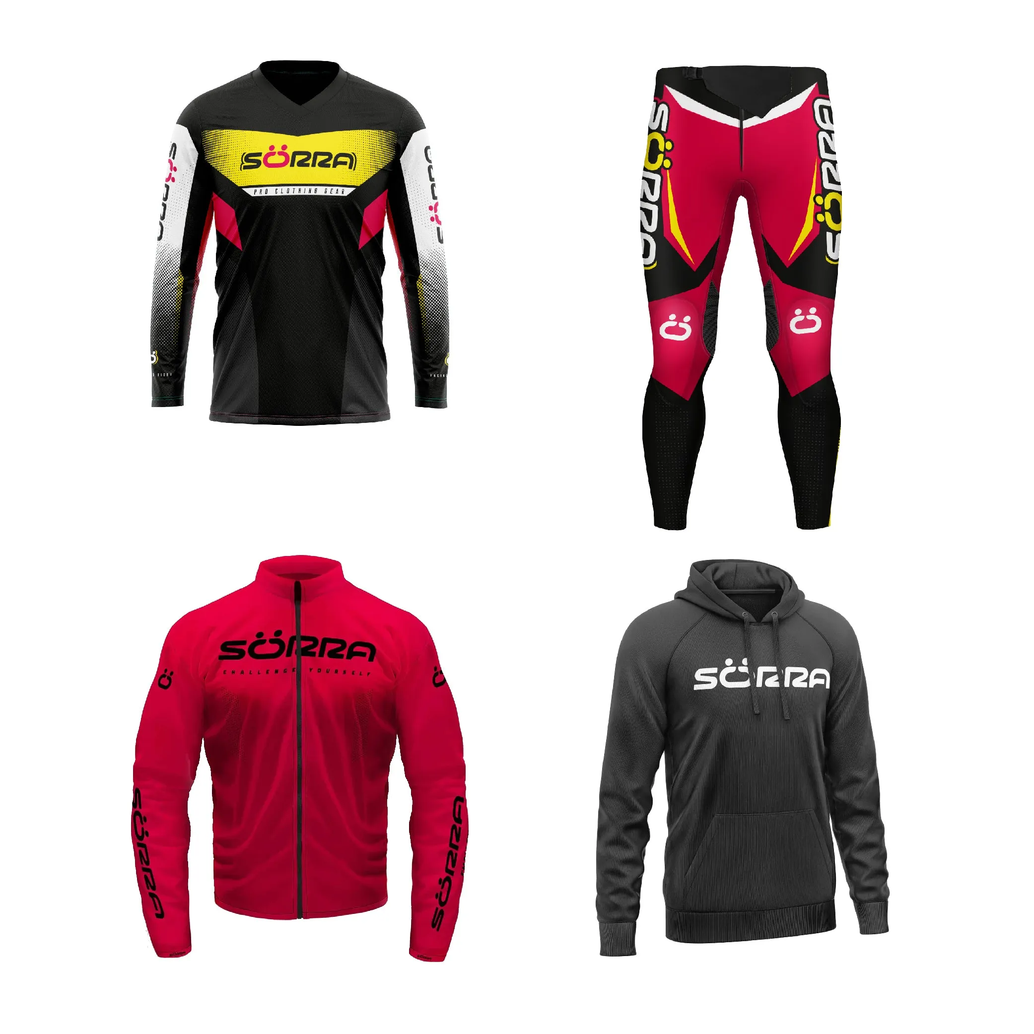 TRIAL CLOTHING SET 4 RACING   HOODIE