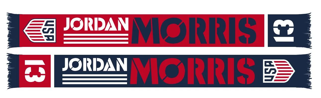 USMNT Jordan Morris Scarf