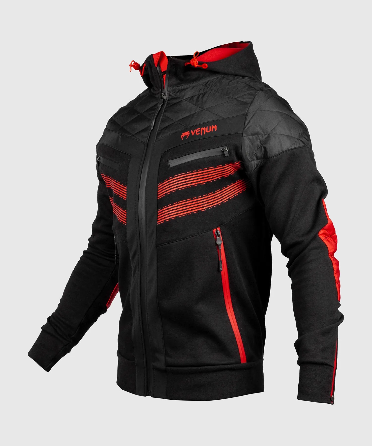 Venum Laser 2.0 Hoodie - Black/Red