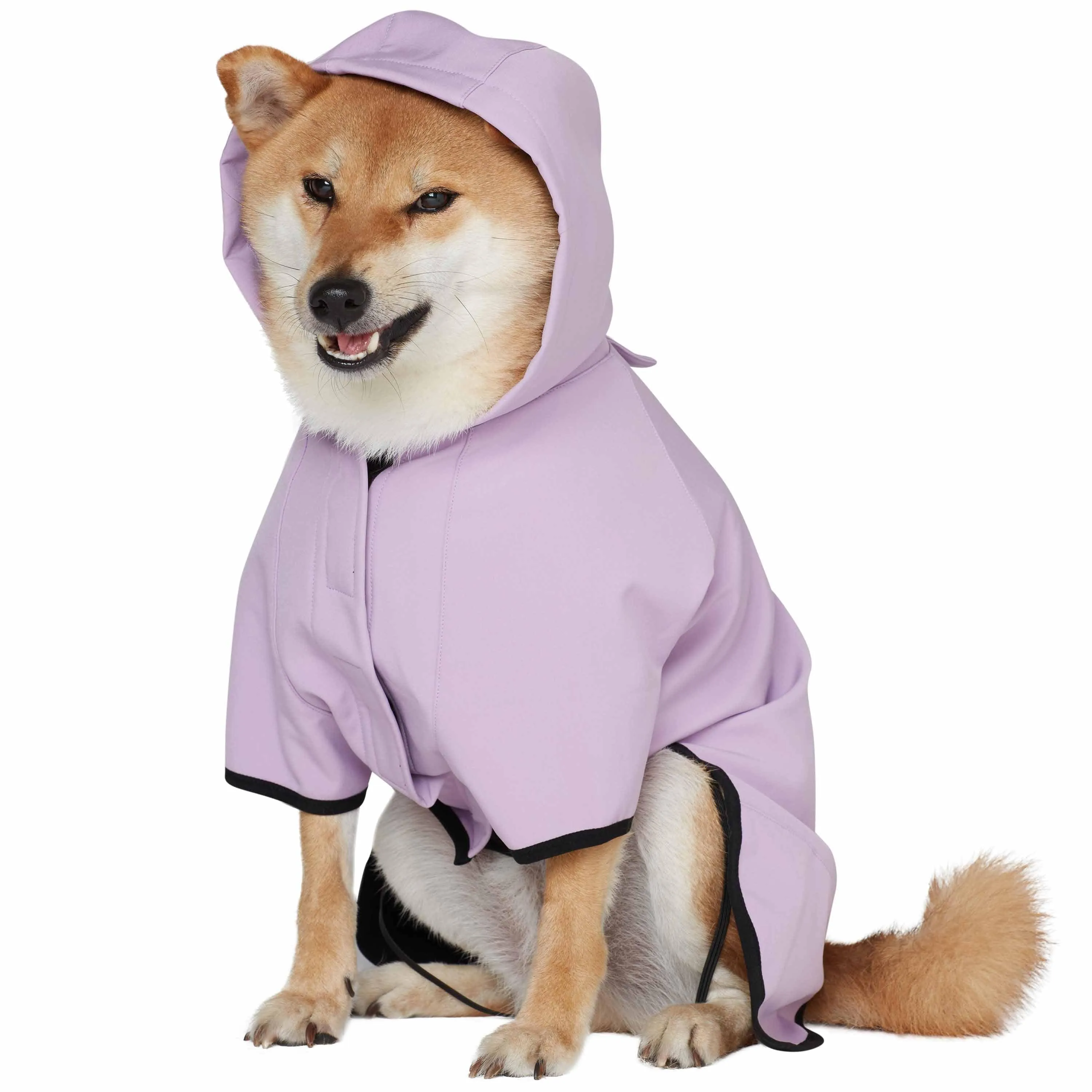 Waterproof Dog Softshell Jacket, Hooded Raincoat and Windbreakers