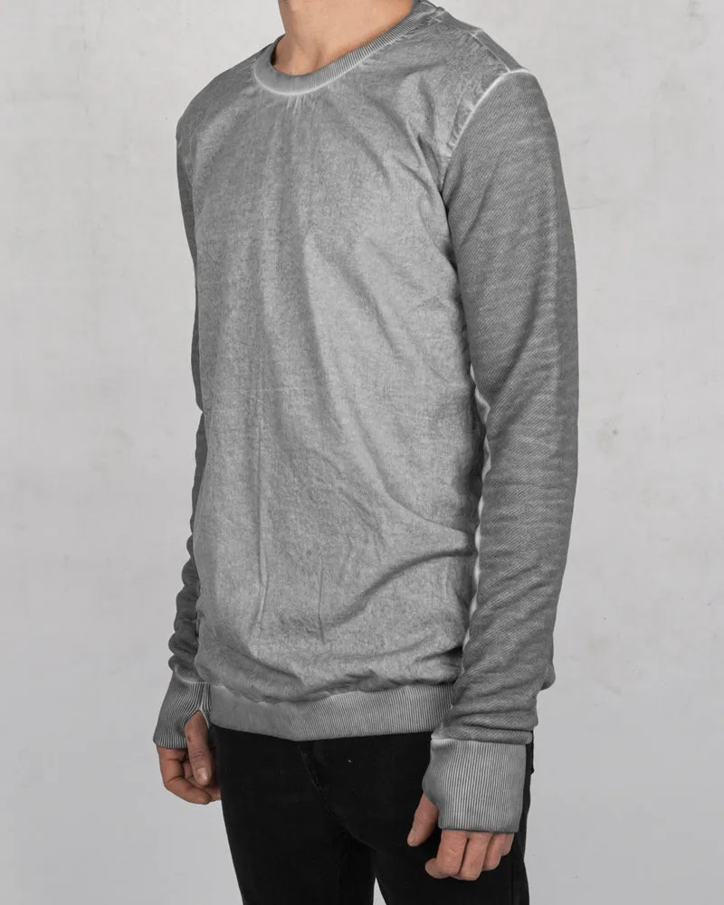 Waterproof front sweatshirt clay