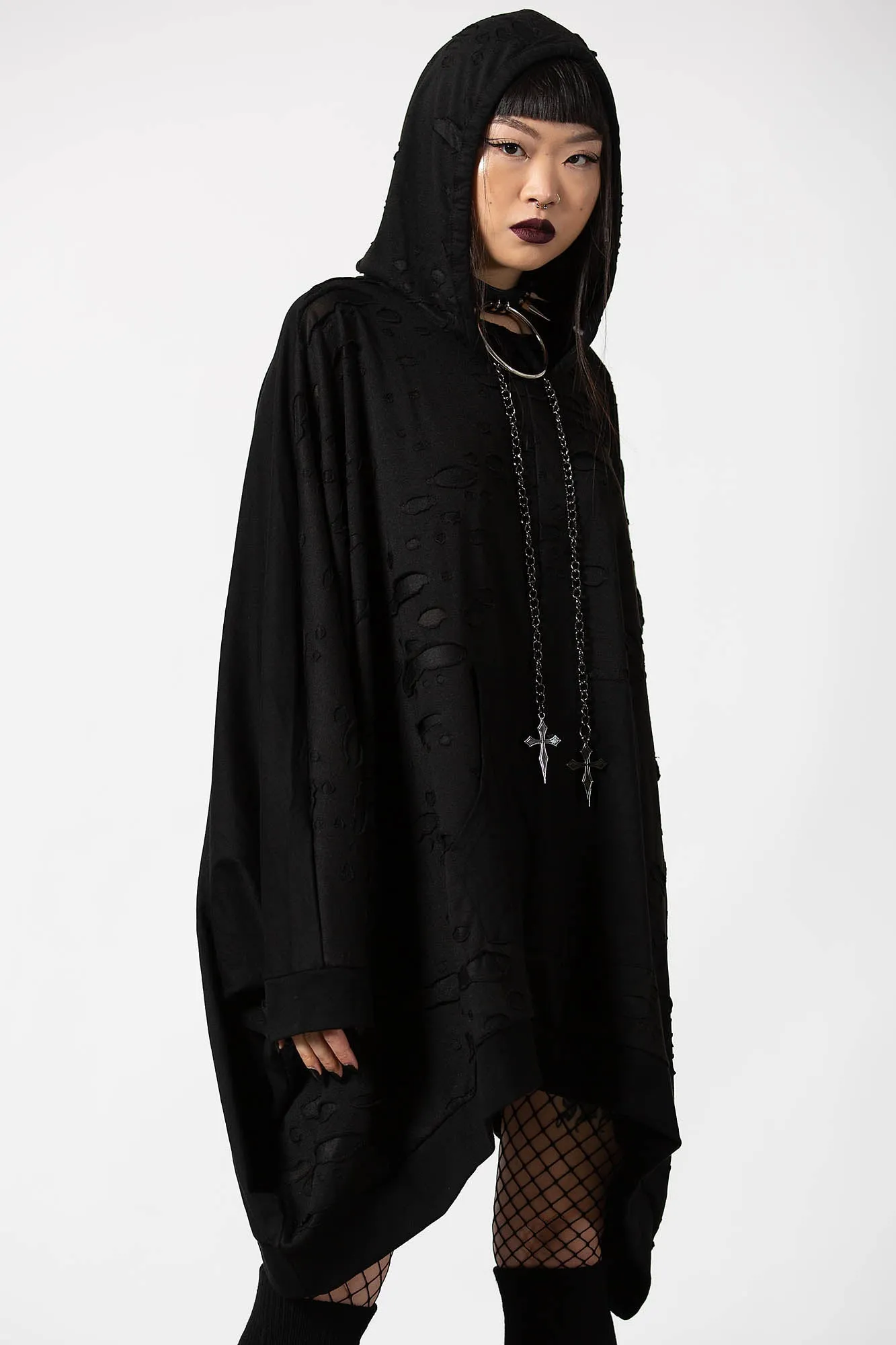 Wings Of Night Poncho