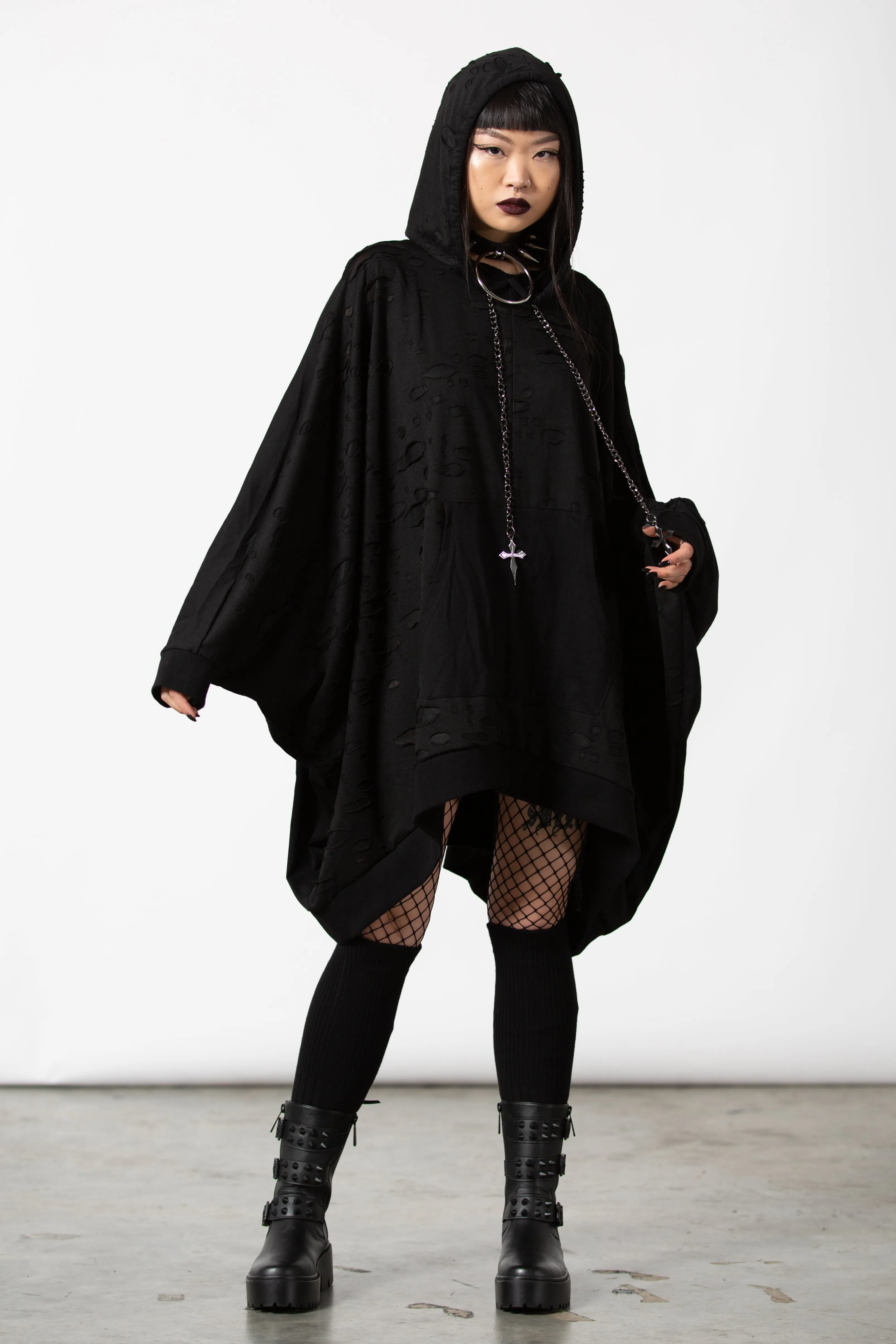 Wings Of Night Poncho