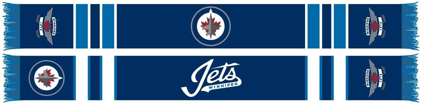 WINNIPEG JETS SCARF - Home Jersey (HD Woven)