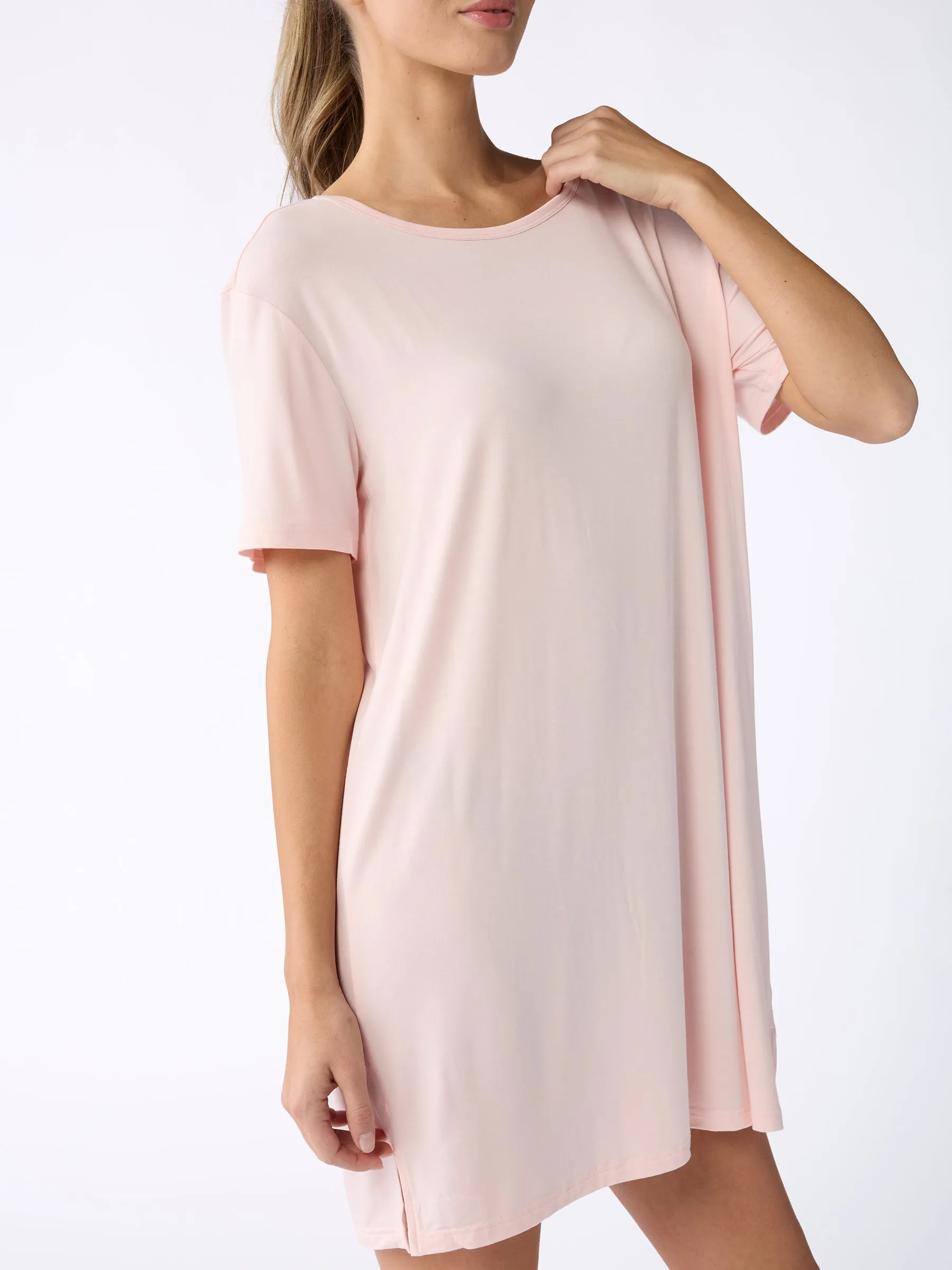 Women's Bamboo Stretch Knit Sleep Dress