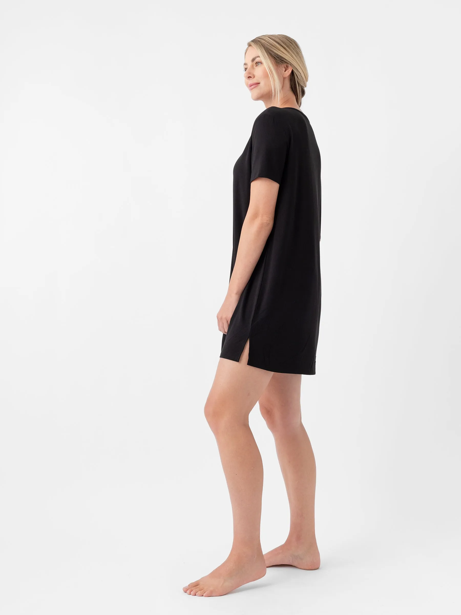 Women's Bamboo Stretch Knit Sleep Dress