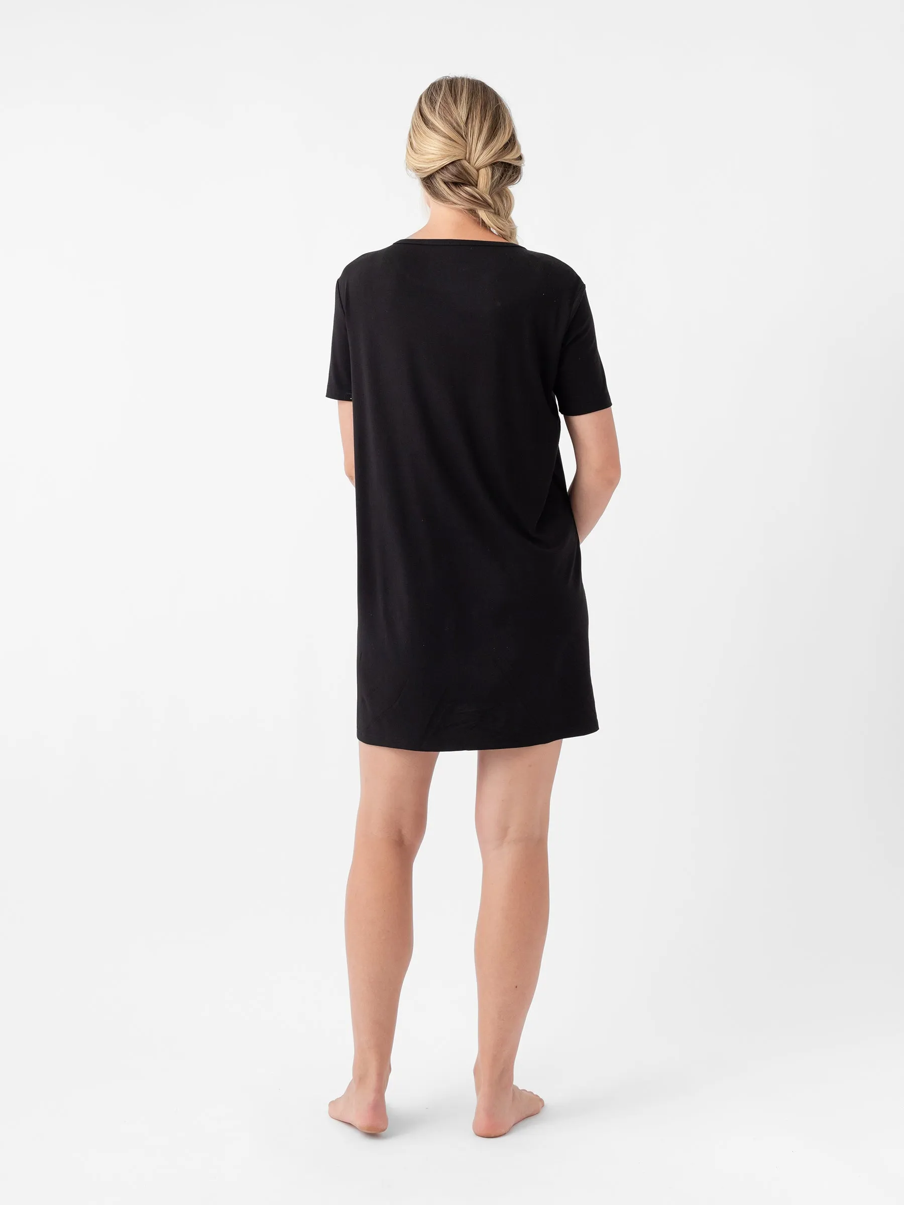 Women's Bamboo Stretch Knit Sleep Dress