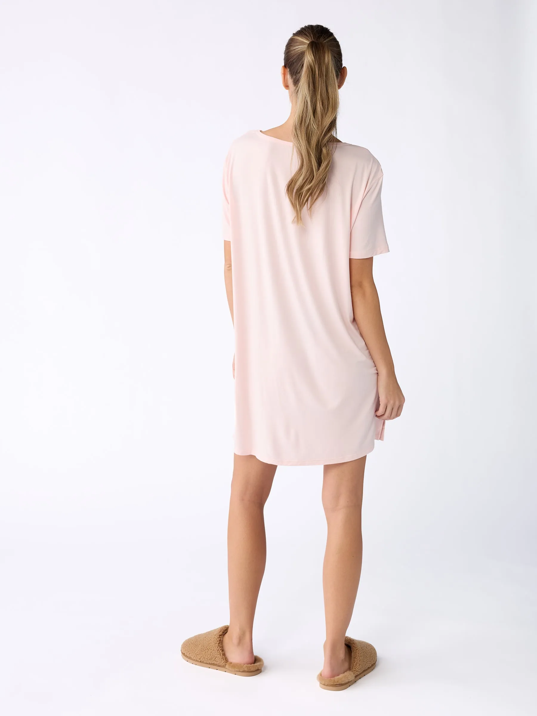 Women's Bamboo Stretch Knit Sleep Dress