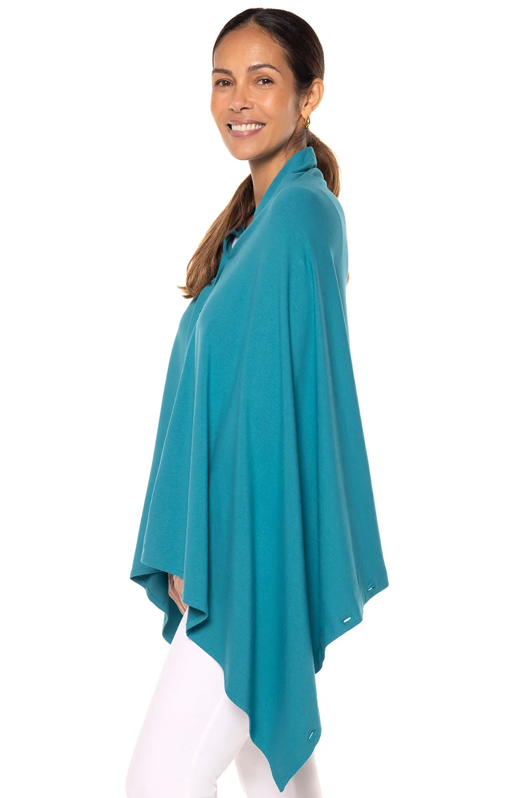 Women's Revilla Convertible Sun Wrap  |  Tahitian Teal